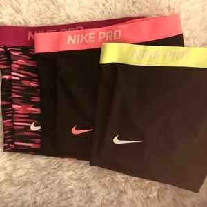 Nike Pro shorts BUNDLE